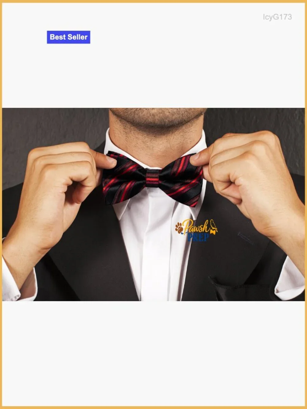 Silk Pre-Tied Bow Tie Adjustable Formal Wedding Business Prom